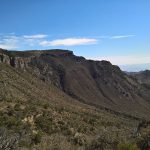 View toward Blue Canyon from Laguna Meadow Trail.