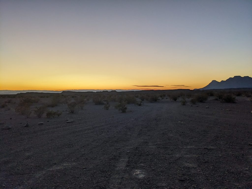 As hot as it gets during the day, the desert cools off fast at night. Hope you packed in layers!